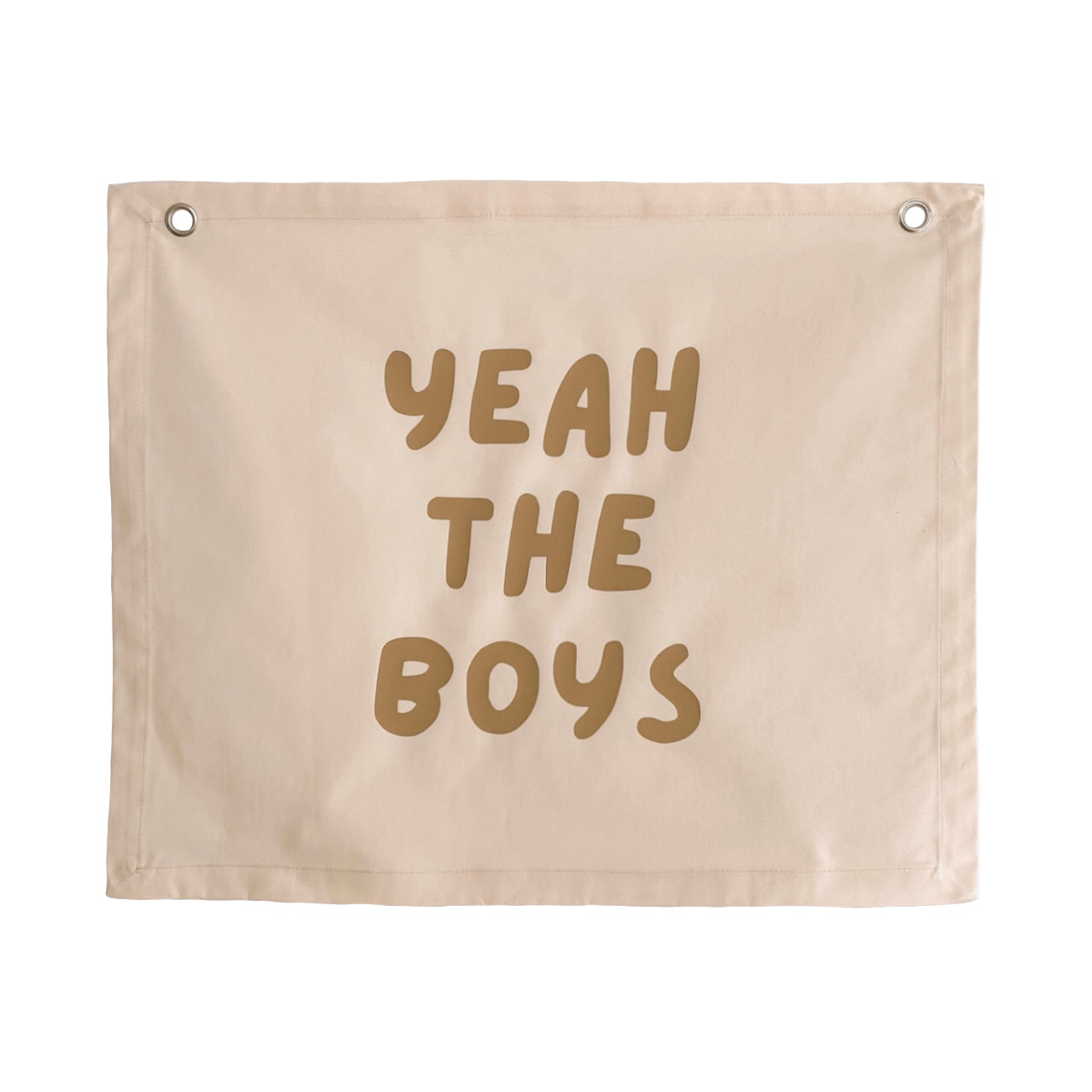 Yeah the boys kids wall banner / wall hanging ~ Shell