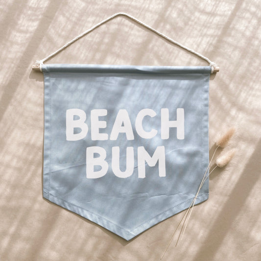 Beach bum hanging banner / wall banner ~ Sky