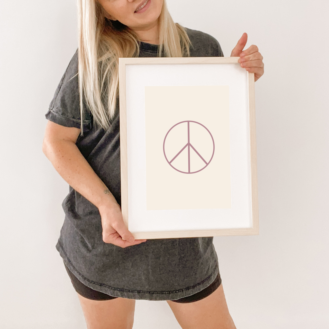 Classic Peace kids wall print / wall art ~ 9 colours