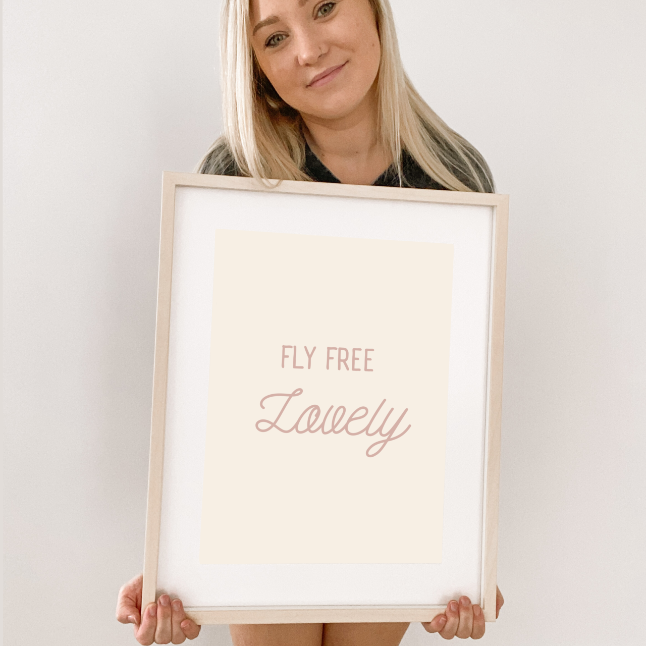 Fly free lovely kids wall print / wall art ~ 5 colours