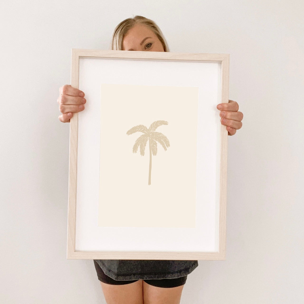 Palm tree kids wall print / wall art ~ 7 colours