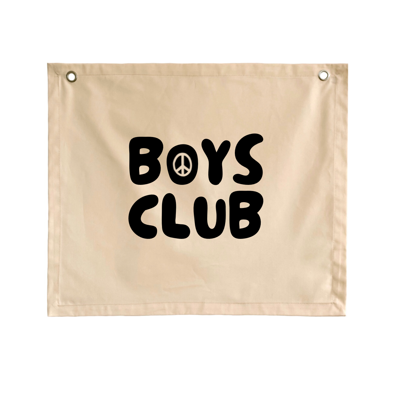 Boys club kids wall banner / wall hanging  ~ Shell