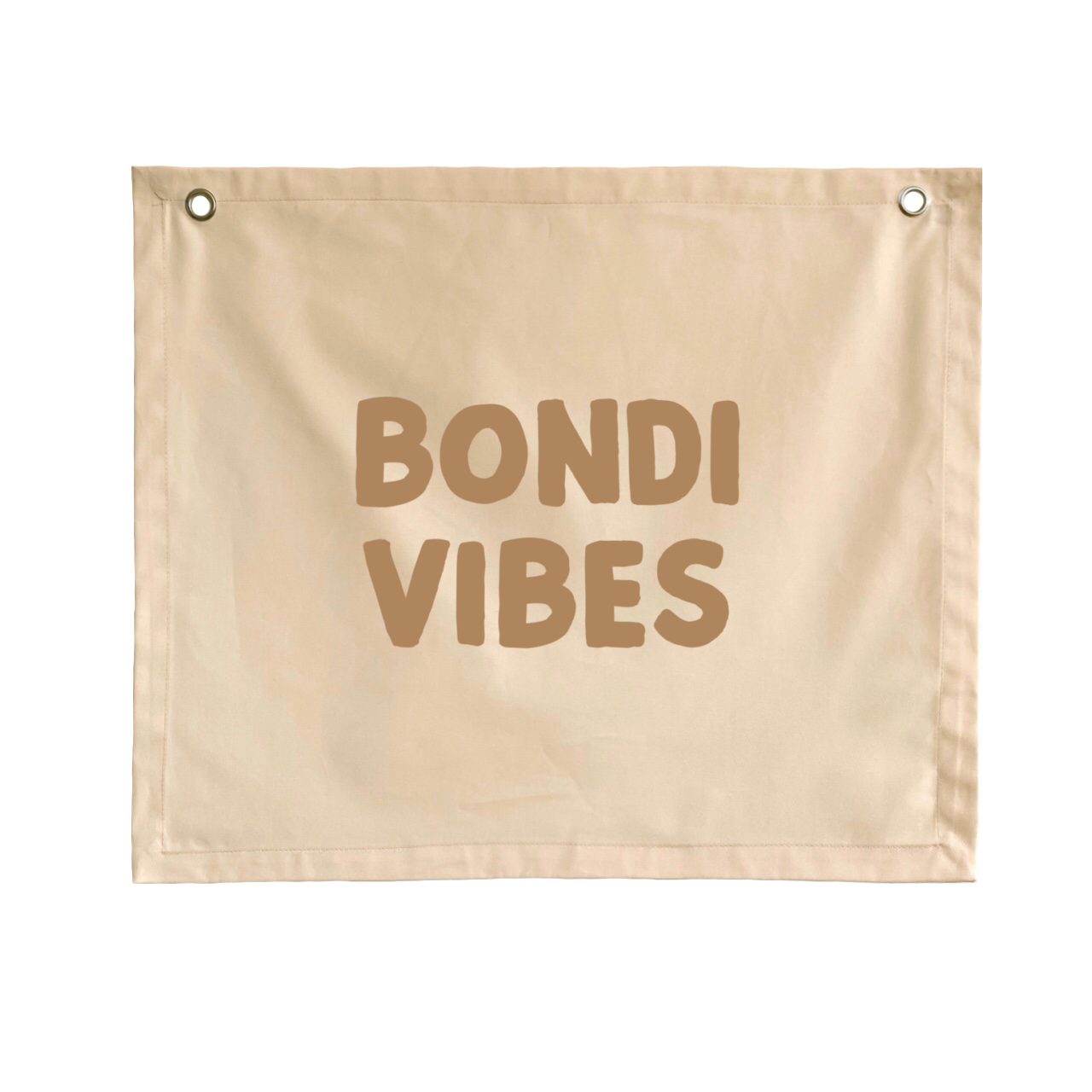 Aussie Beach vibes wall banner / wall hanging ~ Warm sand