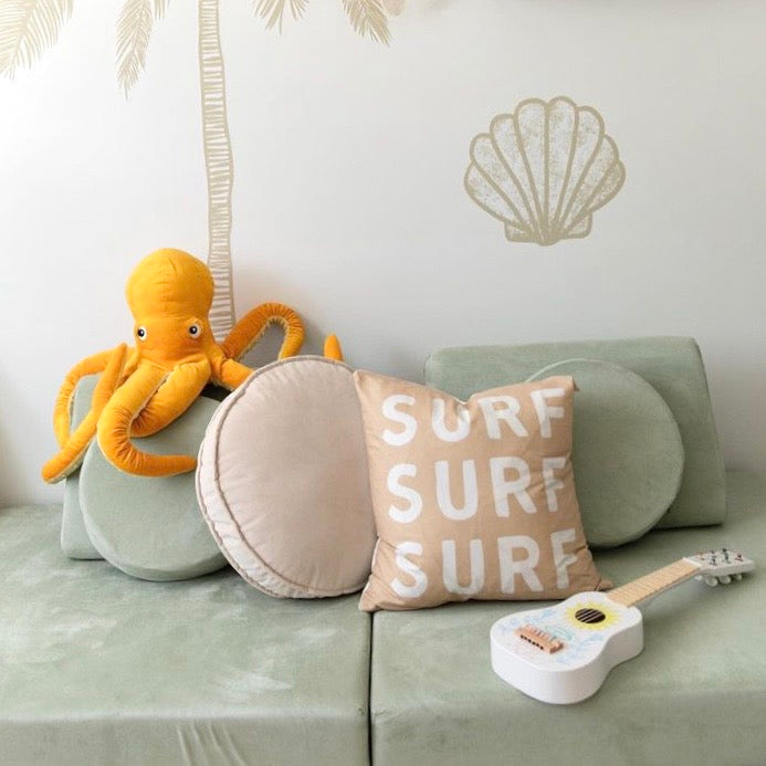 Surf surf surf cushion slip / cushion cover