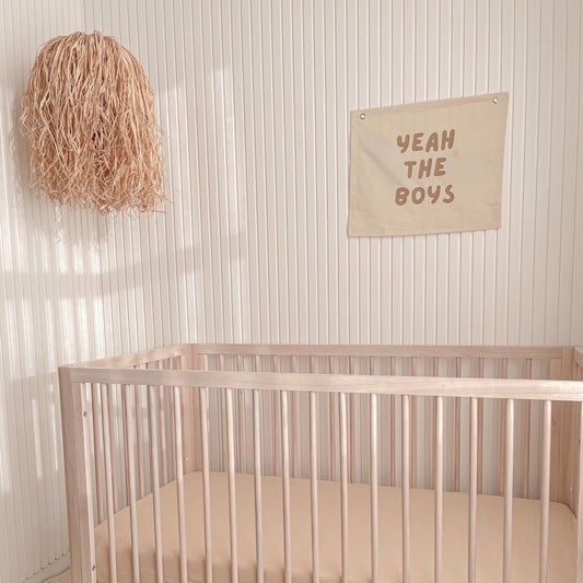 Yeah the boys kids wall banner / wall hanging ~ Shell