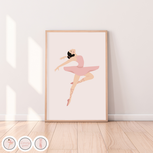 Dancing Queen girls wall art / wall prints ~ 3 designs