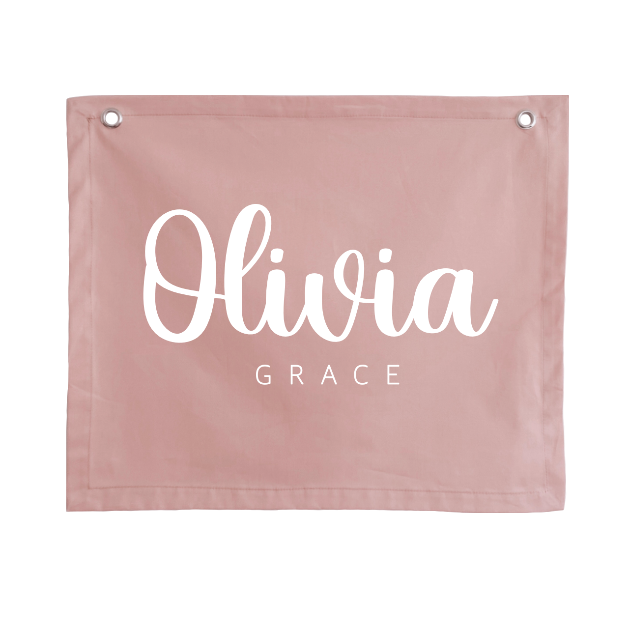 Personalised custom girls wall banner / wall hanging ~ Petal ~ 6 fonts