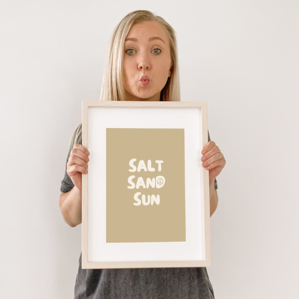 Salt sand and sun kids wall print / wall art ~ 6 colours