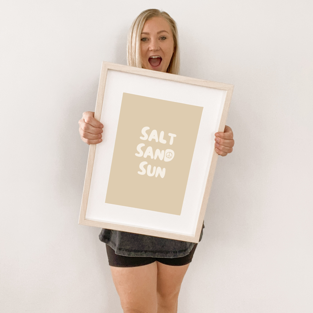 Salt sand and sun kids wall print / wall art ~ 6 colours