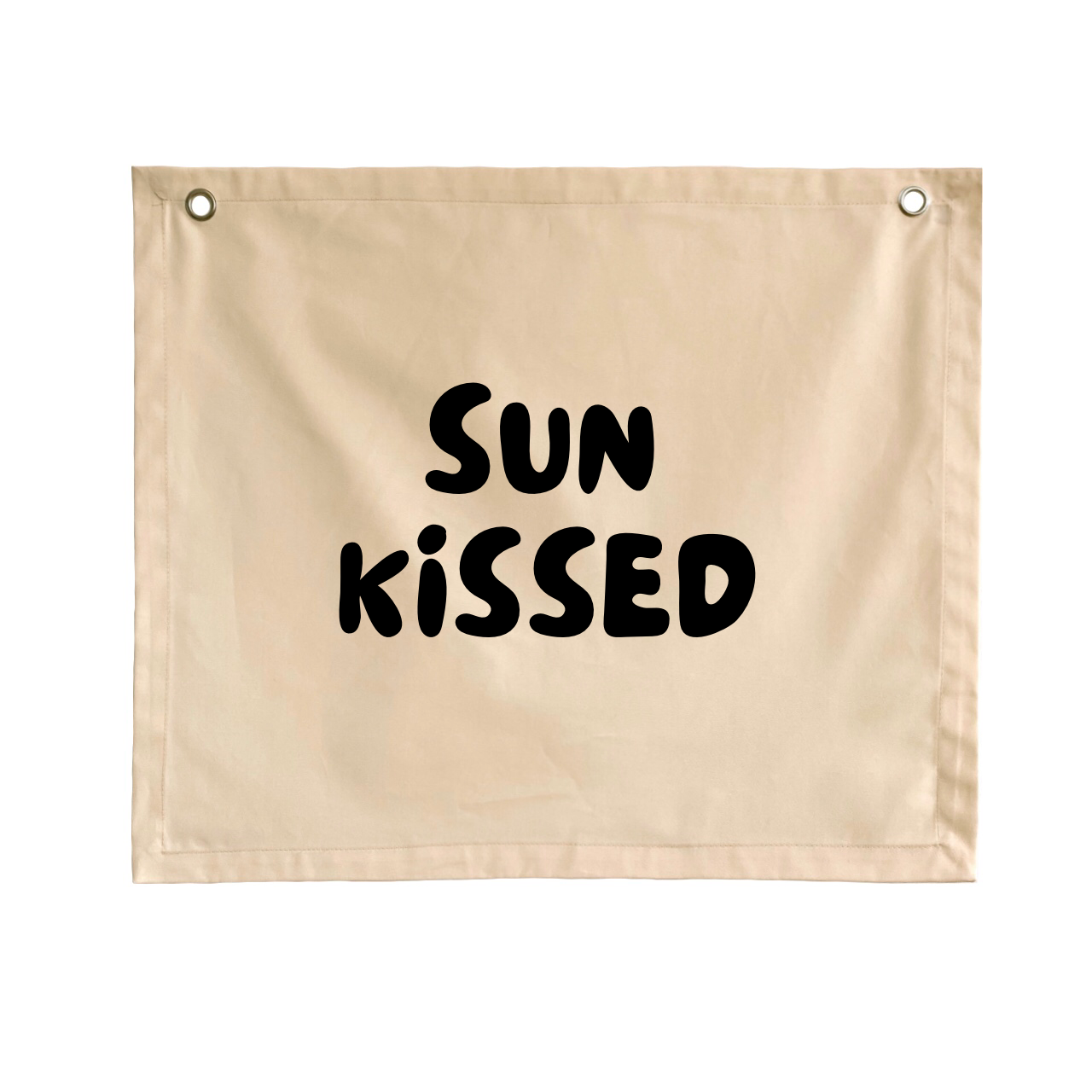 Sun kissed kids wall banner / wall hanging ~ Shell