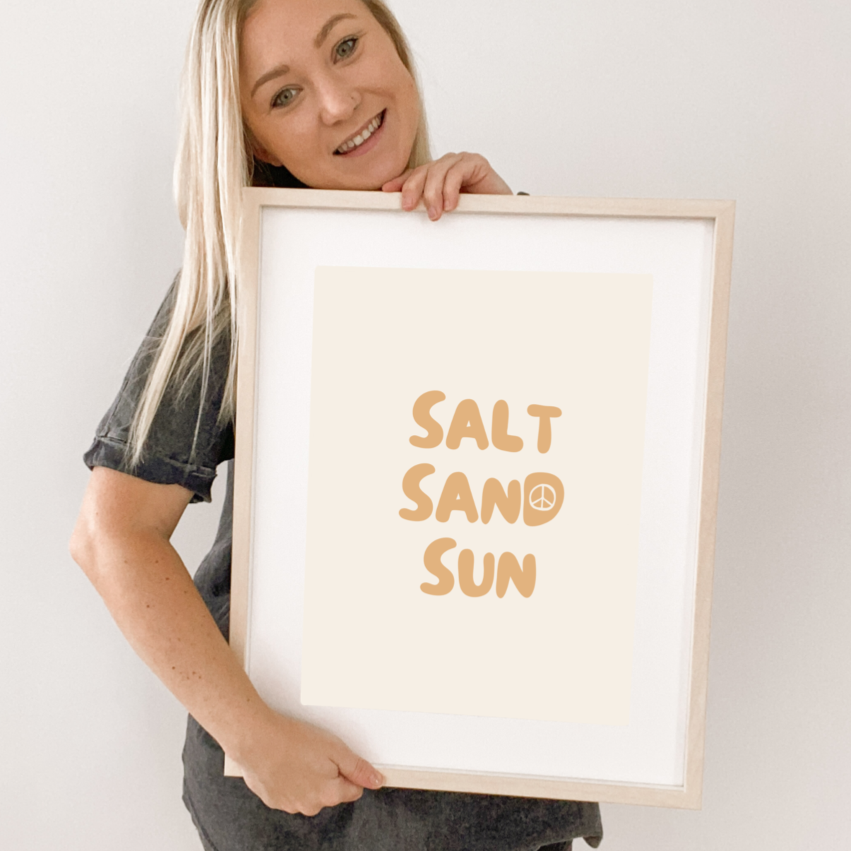 Salt sand and sun kids wall print / wall art ~ 6 colours