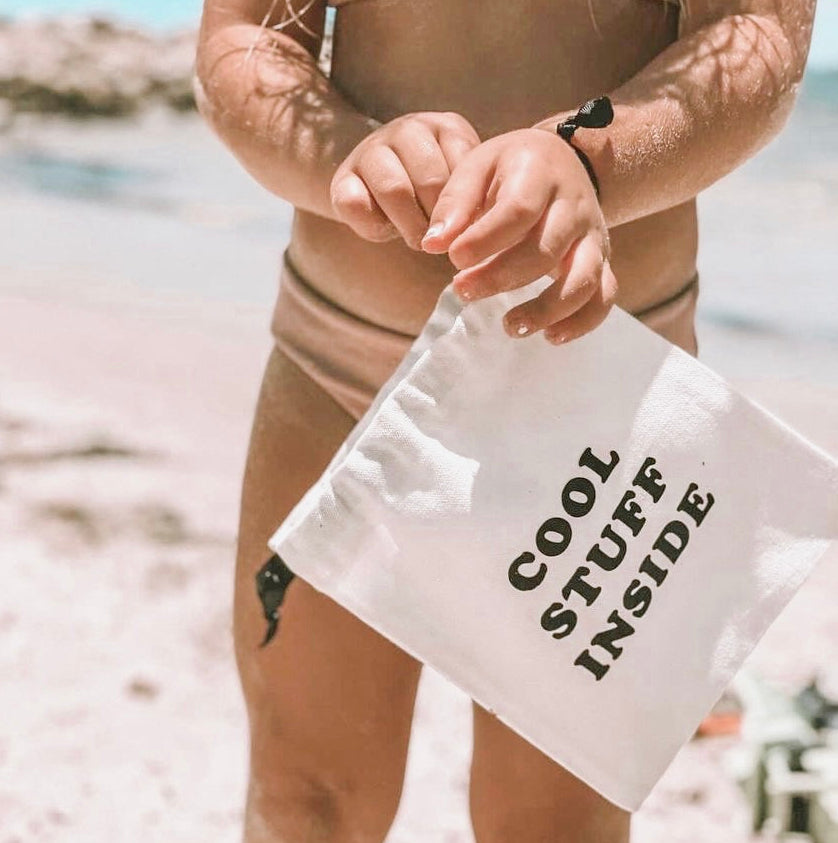 Cool things inside ~ Little treasures bag ~ Sale