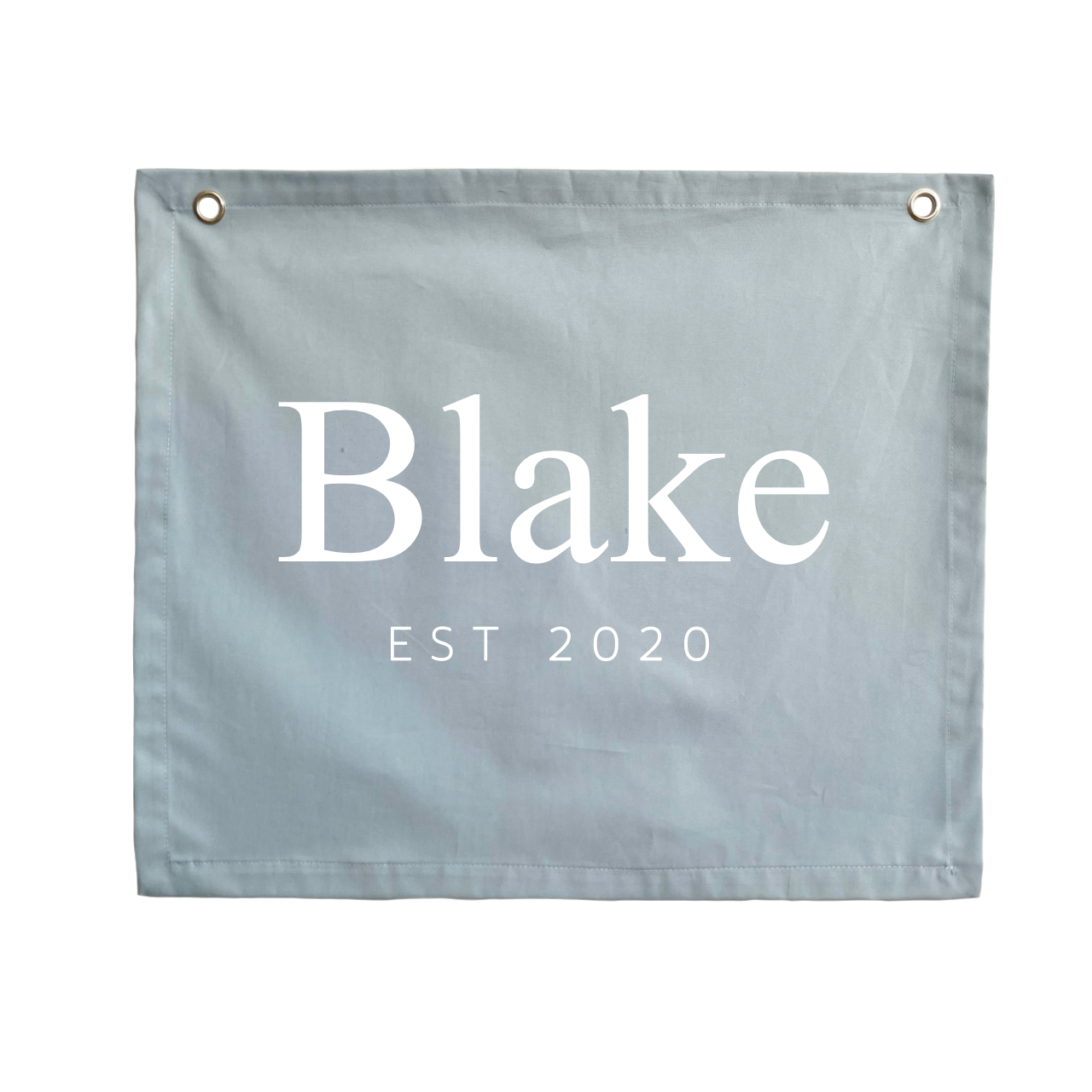 Personalised custom Established kids wall banner / wall hanging ~ Sky ~ 6 fonts