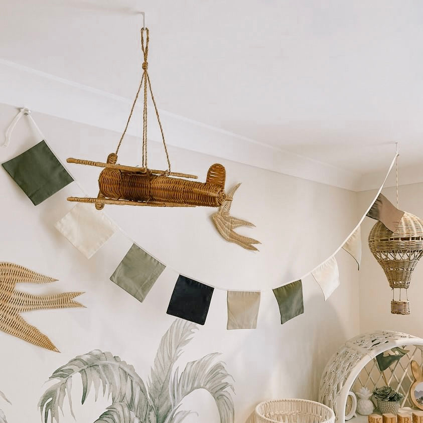 Minerals kids square bunting ~ Sale