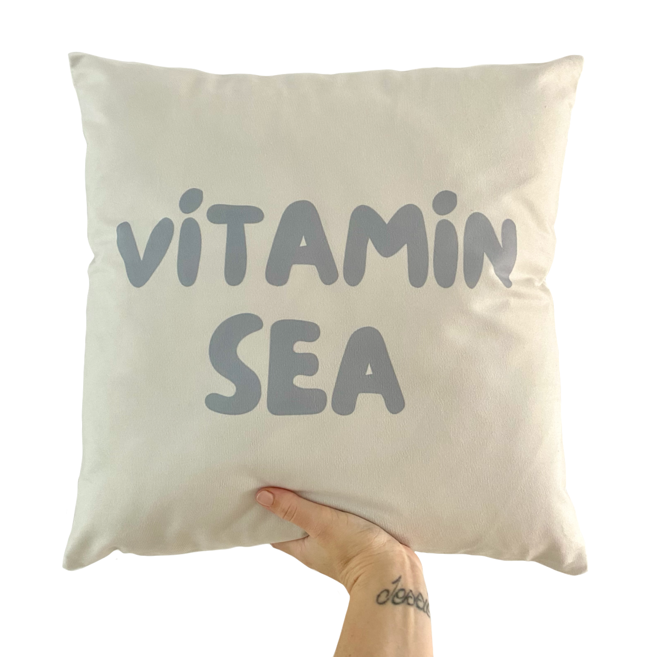 Vitamin sea cushion slip / cushion cover