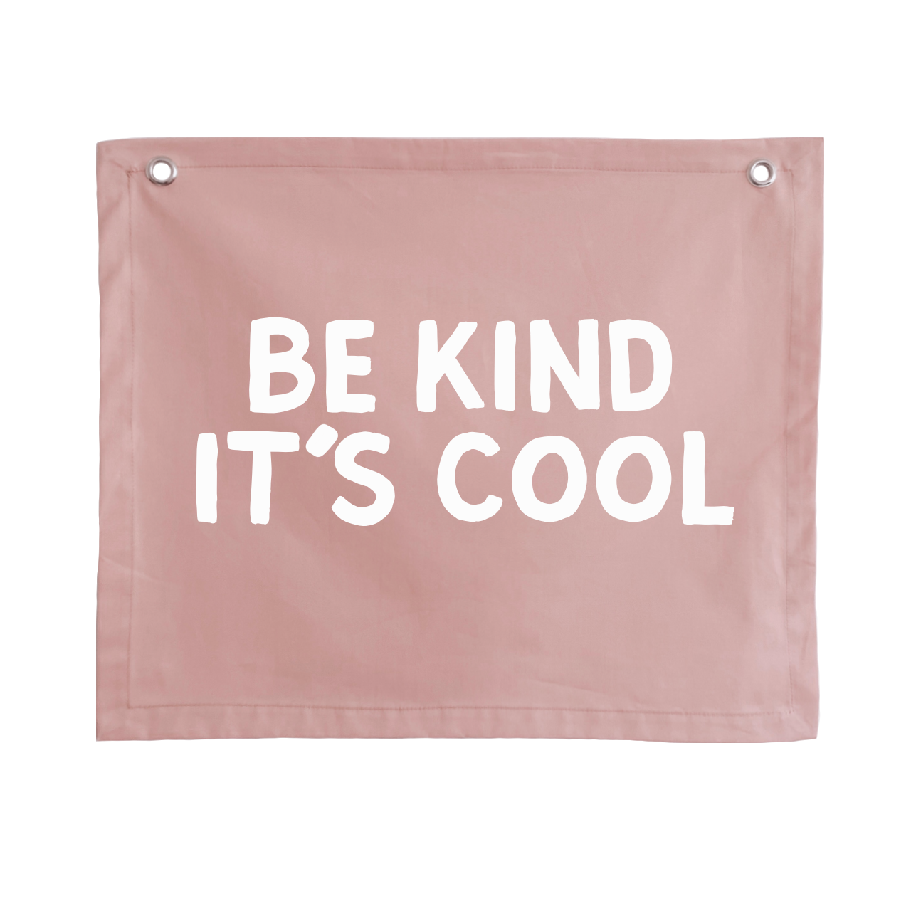 Be kind it’s cool kids wall banner / wall hanging ~ Petal