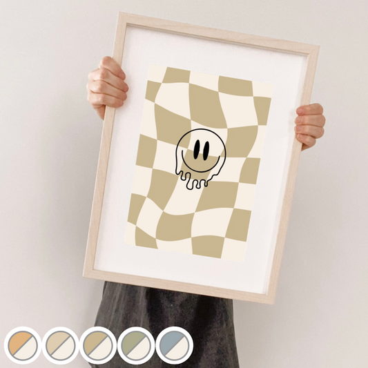 Boys bedroom styling. Boys bedroom wall decor. Boys bedroom checker drip smiley print. Boys bedroom inspo. Boys bedroom decor ideas. Boys drippy check smile decor. Peace wall decor. 10 year old boys bedroom ideas. Shared boys bedroom decor. 12 year old boys bedroom ideas. Skater boys bedroom. Skater vibes boys bedroom.