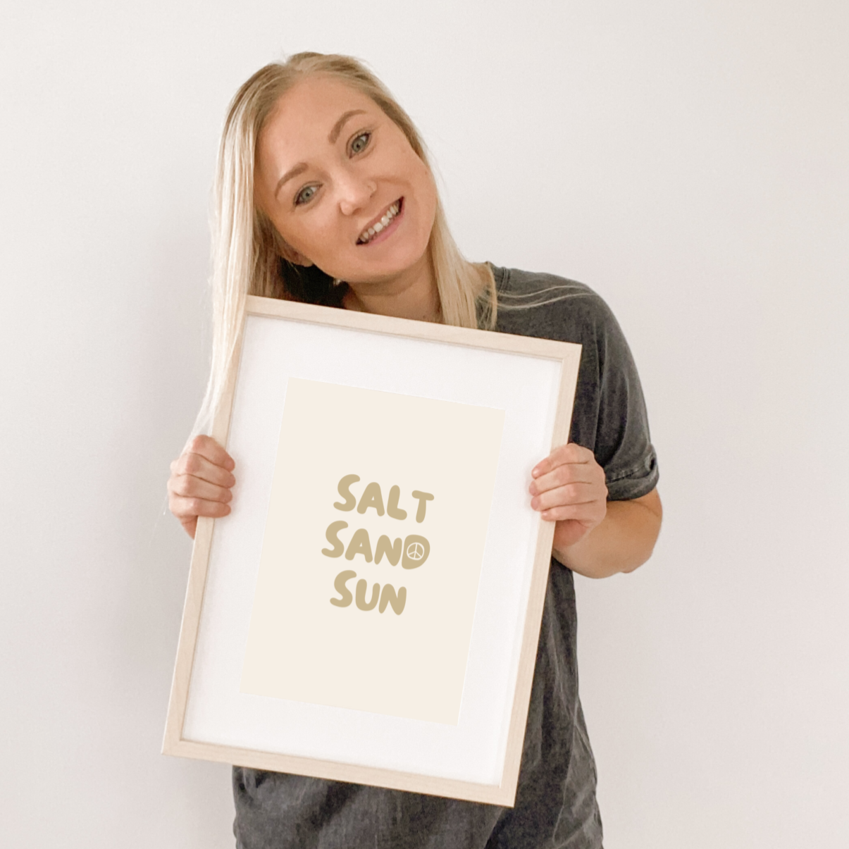 Salt sand and sun kids wall print / wall art ~ 6 colours