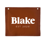 custom wall banner. custom wall flag. custom bedroom banner. custom playroom banner. custom playroom wall flag. personalised wall banner. personalised wall flag. personalised bedroom banner. personalised playroom banner. custom kids wall hanging. monogrammed kids wall flag.