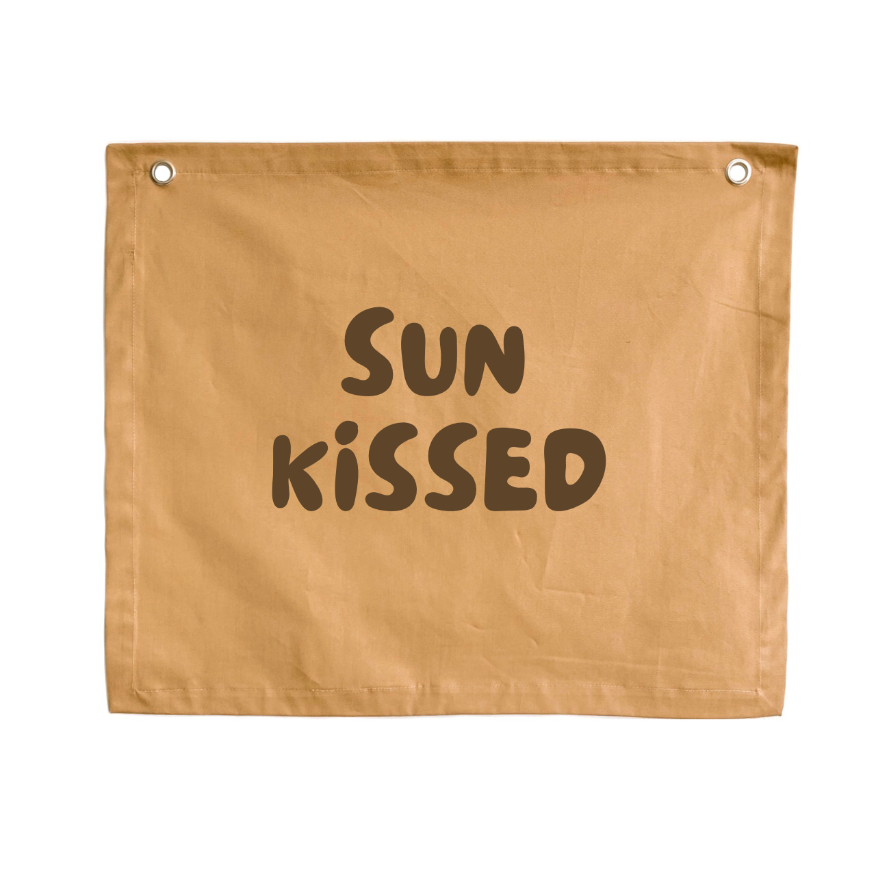 Sun kissed kids wall banner / wall hanging ~ Camel