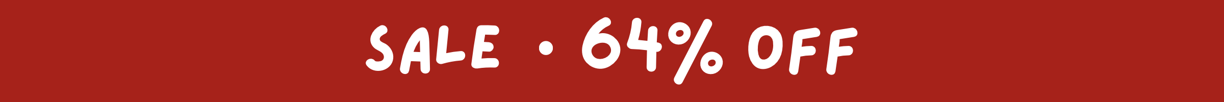 64% OFF