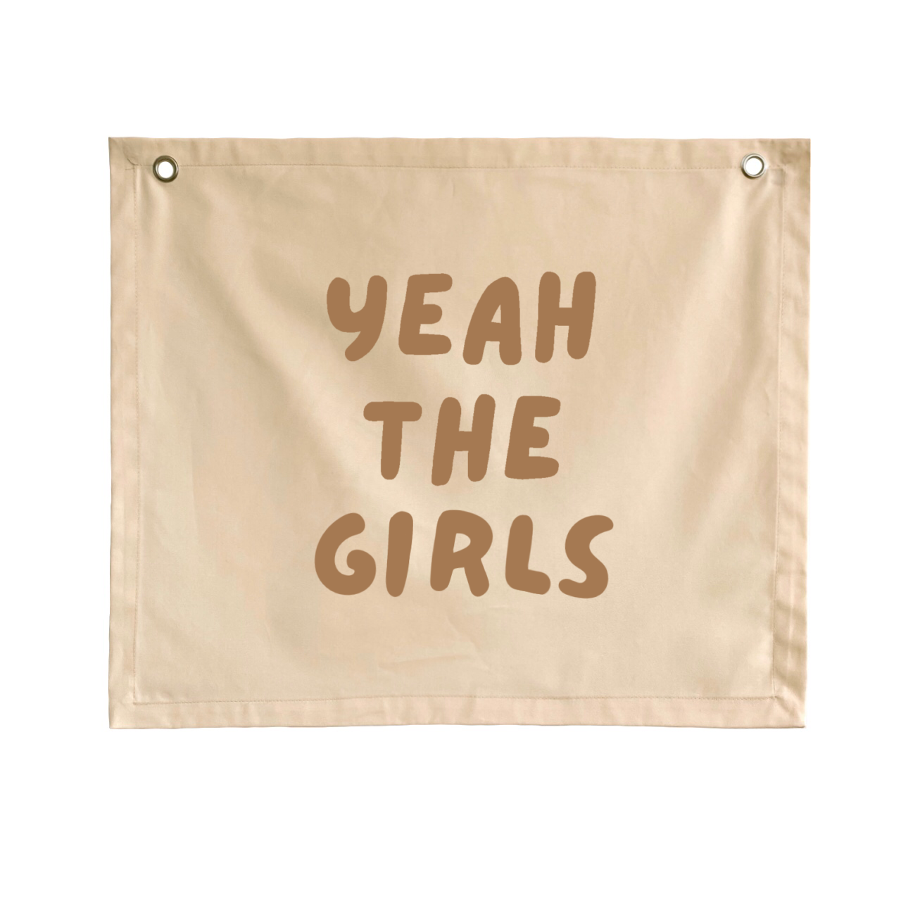 Yeah the girls kids wall banner / wall hanging ~ Shell