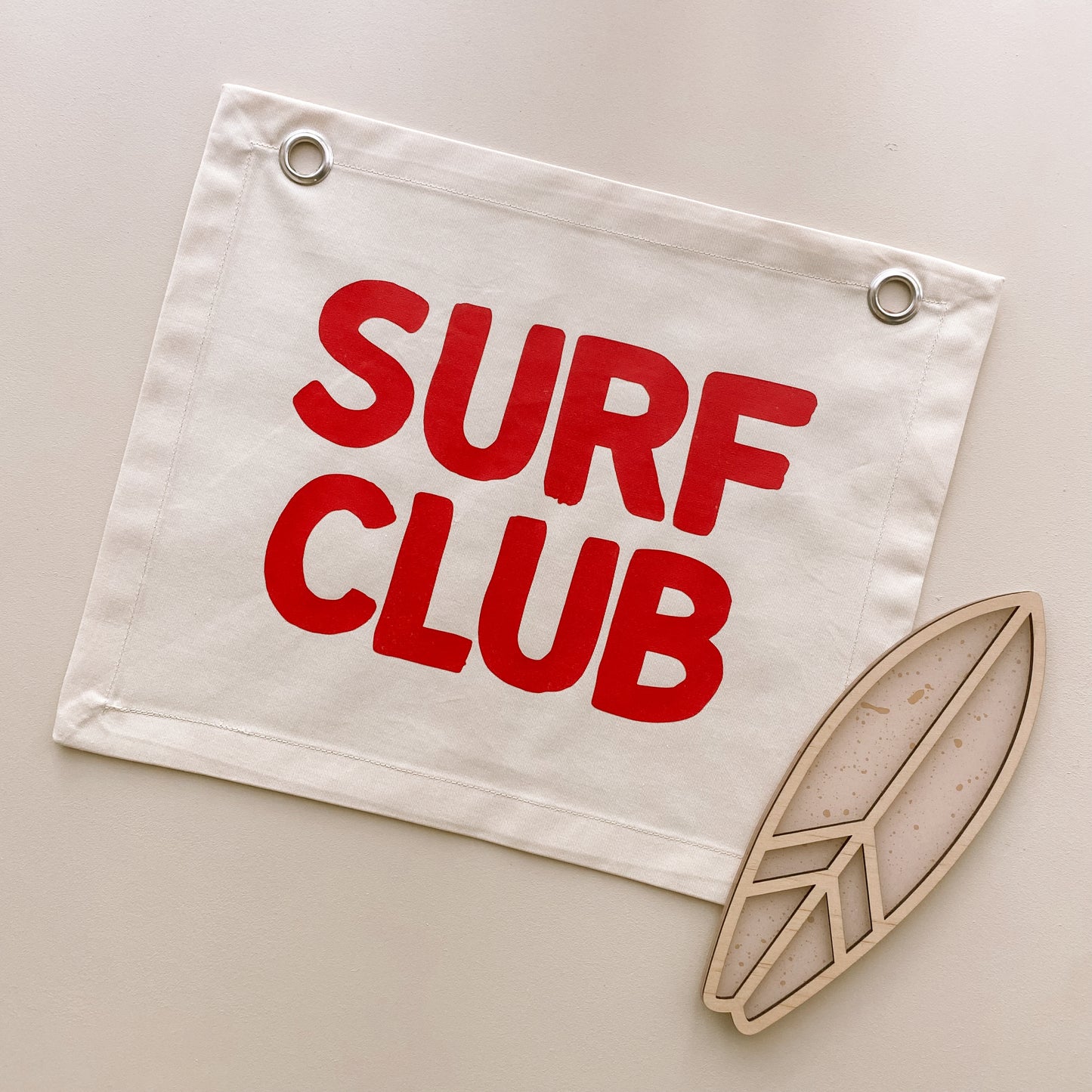 Surf club junior wall banner ~ Sale