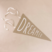 kids pennant flag. dreamer bedroom styling. dreamer bedroom wall decor. dreamer bedroom wall banner. dreamer wall flag banner. dreamer bedroom inspo. dreamer bedroom decor ideas. dreamer nursery bedroom decor. dreamer flag. dreamer nursery room inspo. dreamer pennant flag.