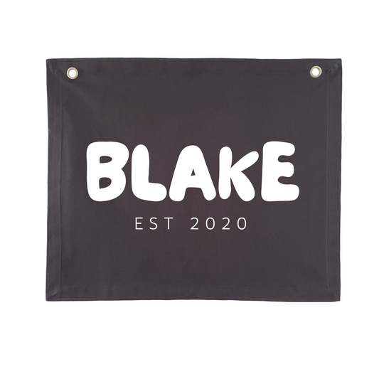 custom wall banner. custom wall flag. custom bedroom banner. custom playroom banner. custom playroom wall flag. personalised wall banner. personalised wall flag. personalised bedroom banner. personalised playroom banner. custom kids wall hanging. monogrammed kids wall flag.