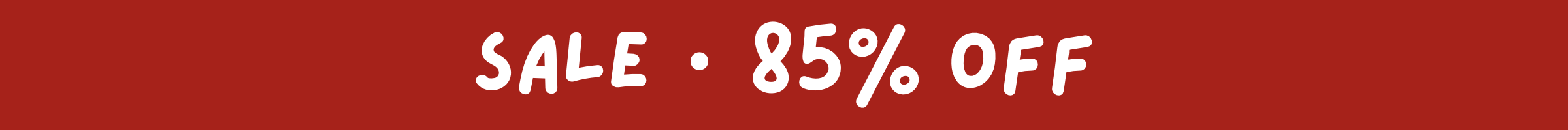 85% Off