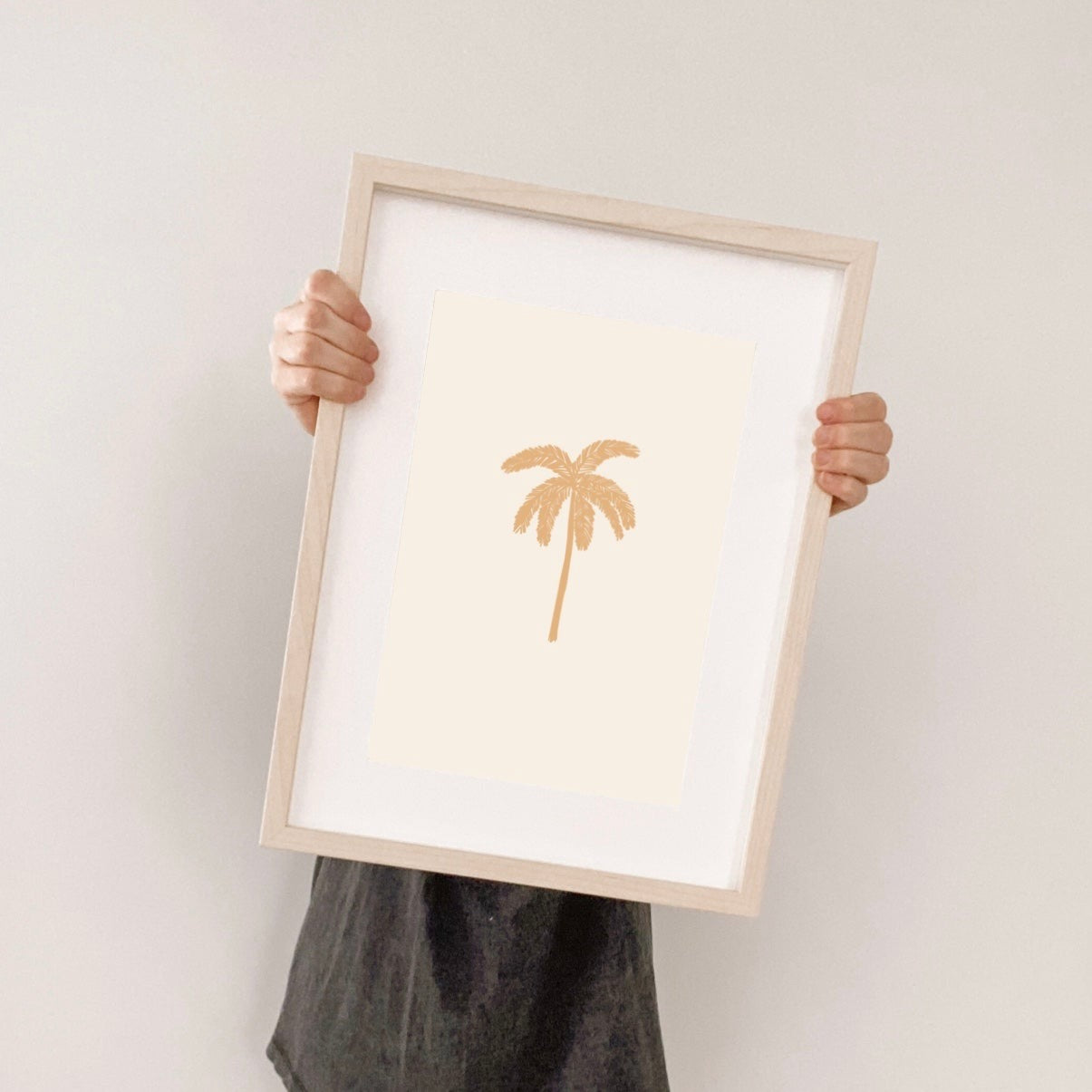 Palm tree kids wall print / wall art ~ 7 colours