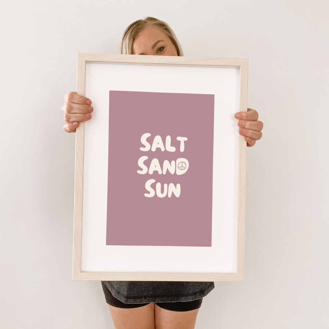 Salt sand and sun kids wall print / wall art ~ 6 colours