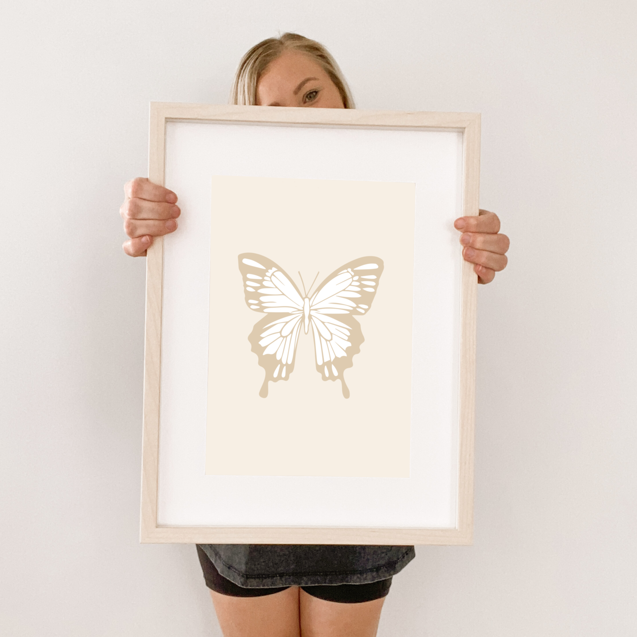 Butterfly kids wall print / wall art ~ 5 colours