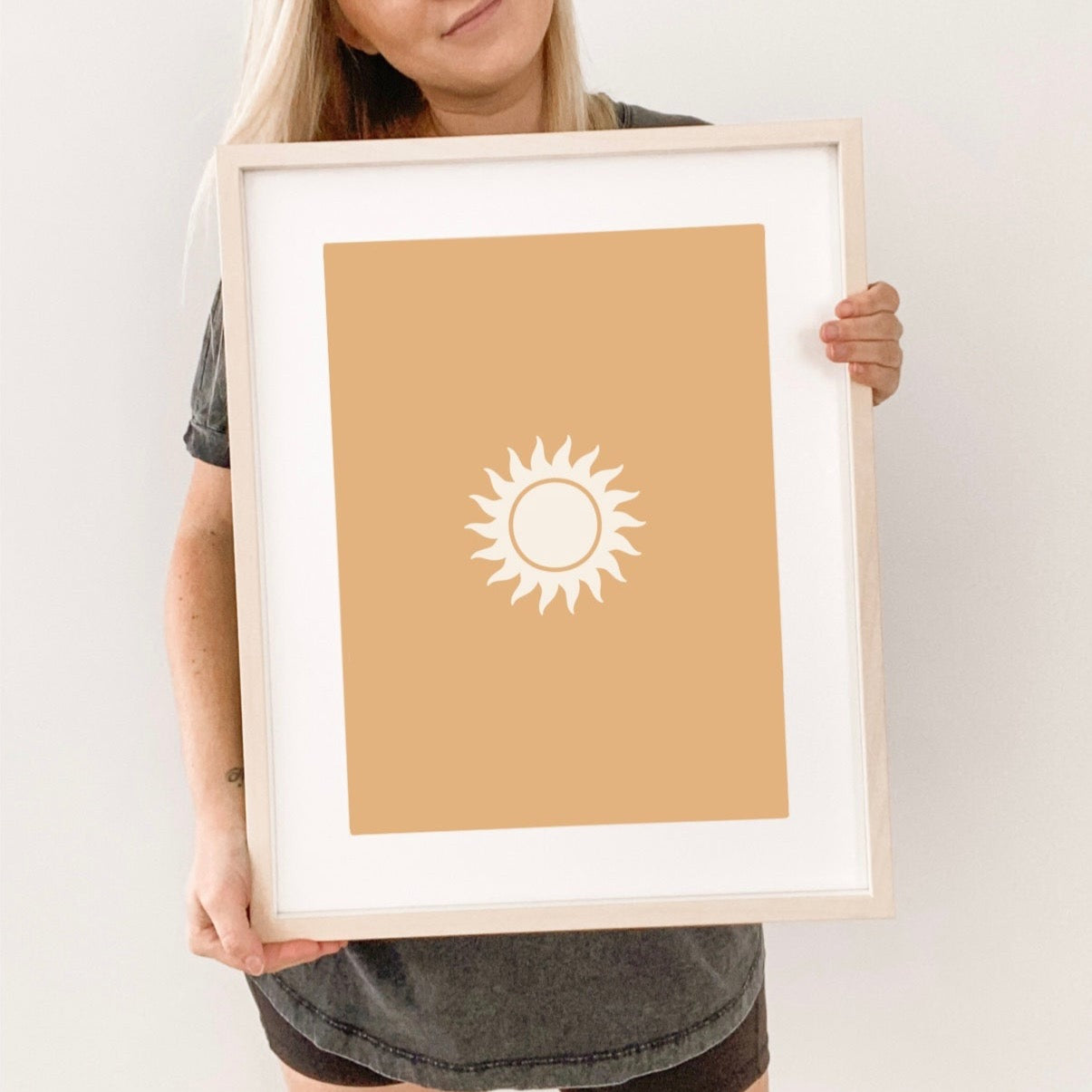 Sun kids wall print / wall art ~ 6 colours