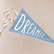 kids pennant flag. dreamer bedroom styling. dreamer bedroom wall decor. dreamer bedroom wall banner. dreamer wall flag banner. dreamer bedroom inspo. dreamer bedroom decor ideas. dreamer nursery bedroom decor. dreamer flag. dreamer nursery room inspo. dreamer pennant flag.