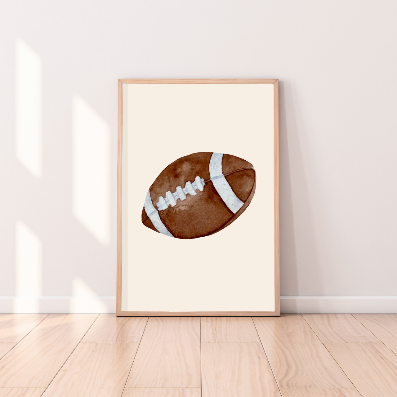 Sports Ball kids wall print / wall art ~ 4 balls