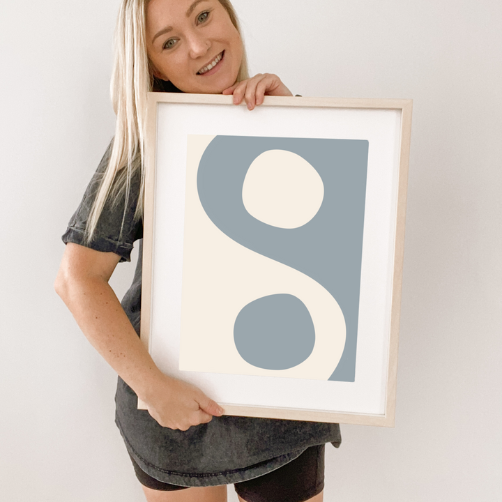 Abstract ying Yang wall print. Ying Yang wall art. Ying Yang kids unframed print. Kids wall art. Kids wall print. Surf boys bedroom print. Surf boys bedroom styling. Boys surf bedroom wall decor. Surf boys bedroom wall art. Boys surf room inspo. Beach boys bedroom inspo. Boys beach bedroom ideas.