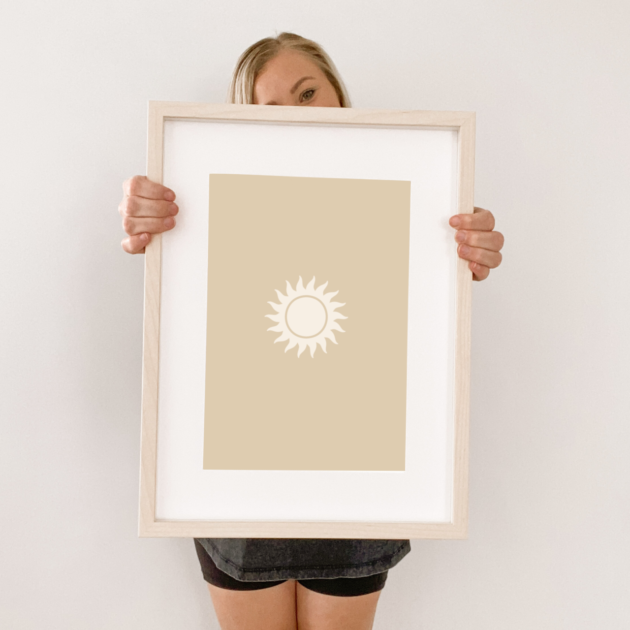 Sun kids wall print / wall art ~ 6 colours