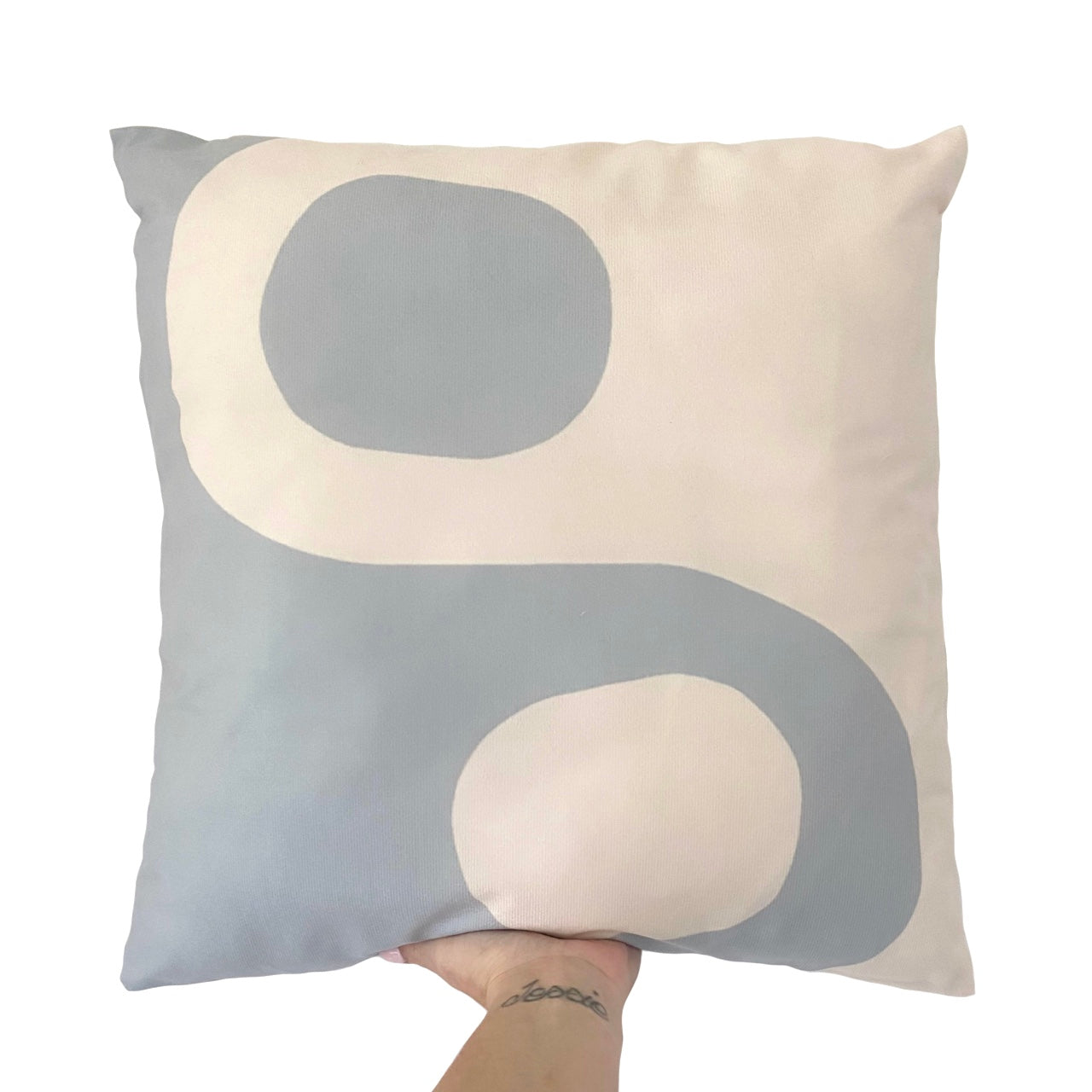 Ying Yang cushion slip / cushion cover ~ Sky