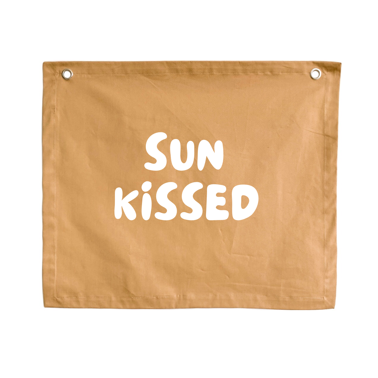 Sun kissed kids wall banner / wall hanging ~ Camel