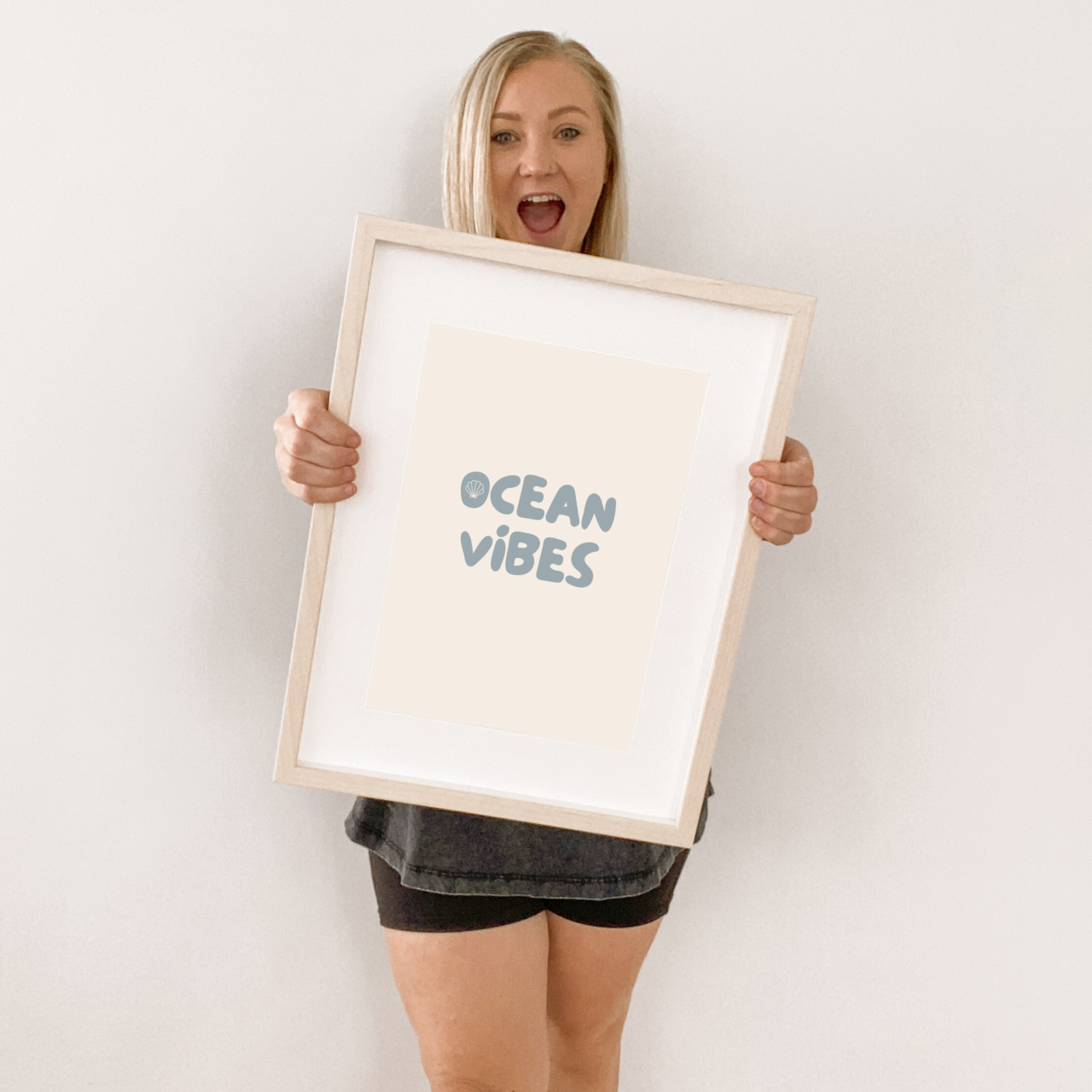 Ocean vibes kids wall print / wall art ~ 5 colours