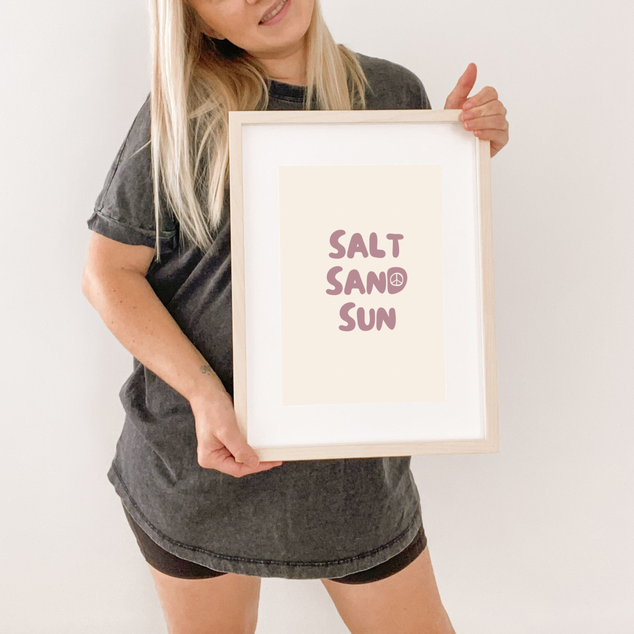 Salt sand and sun kids wall print / wall art ~ 6 colours