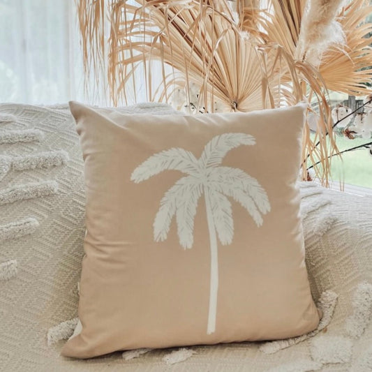 Sole Palm cushion slip/ cushion cover ~ sand