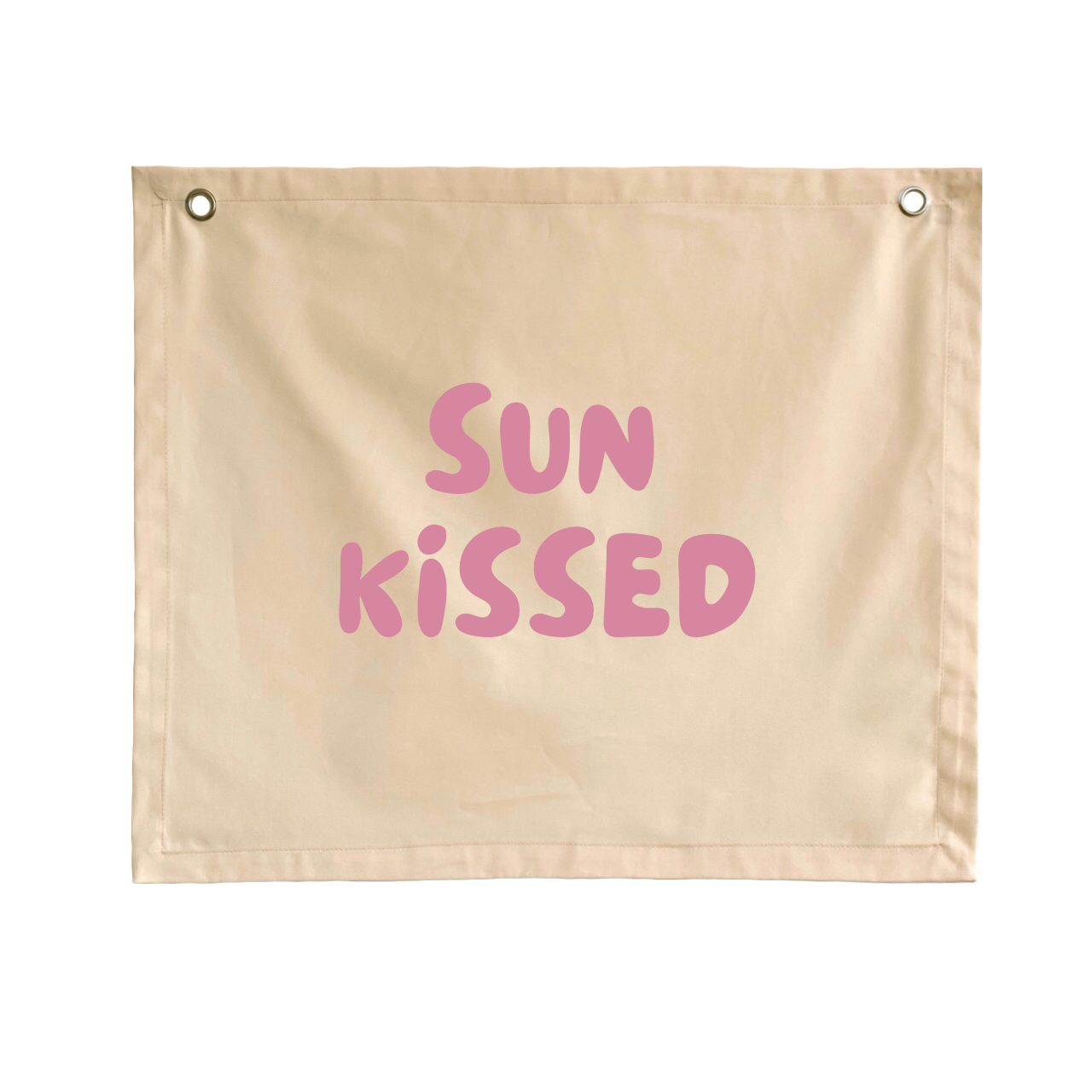 Sun kissed kids wall banner / wall hanging ~ Shell