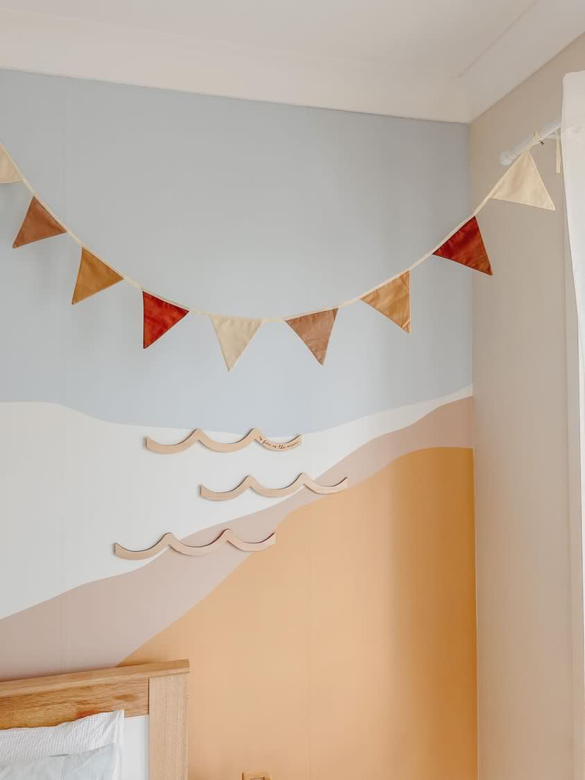 Sunshine kids wall bunting / wall hangings