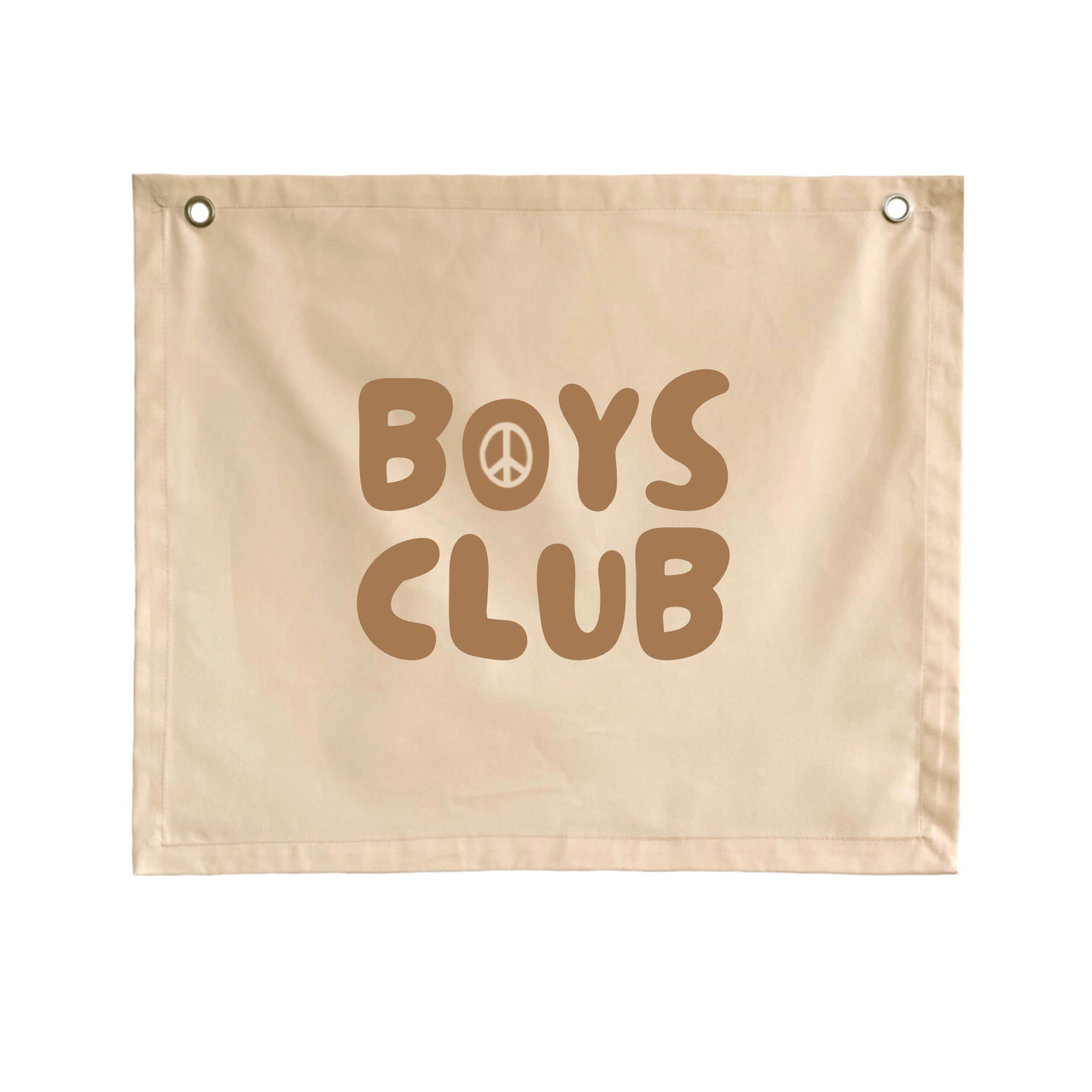 Boys club kids wall banner / wall hanging  ~ Shell