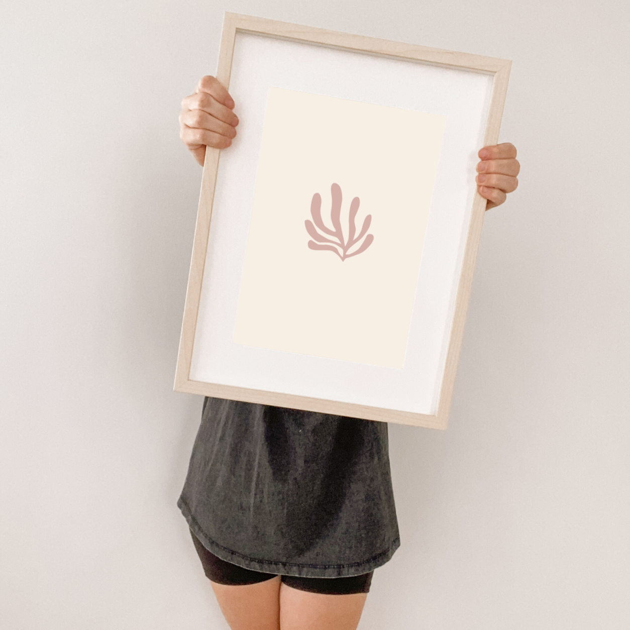 Coral kids wall print / wall art ~ 5 colours