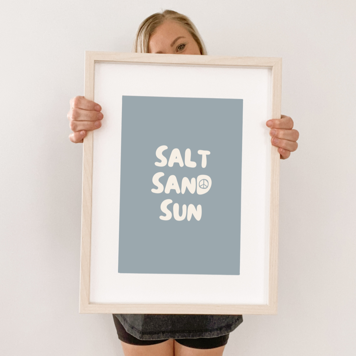 Salt sand and sun kids wall print / wall art ~ 6 colours