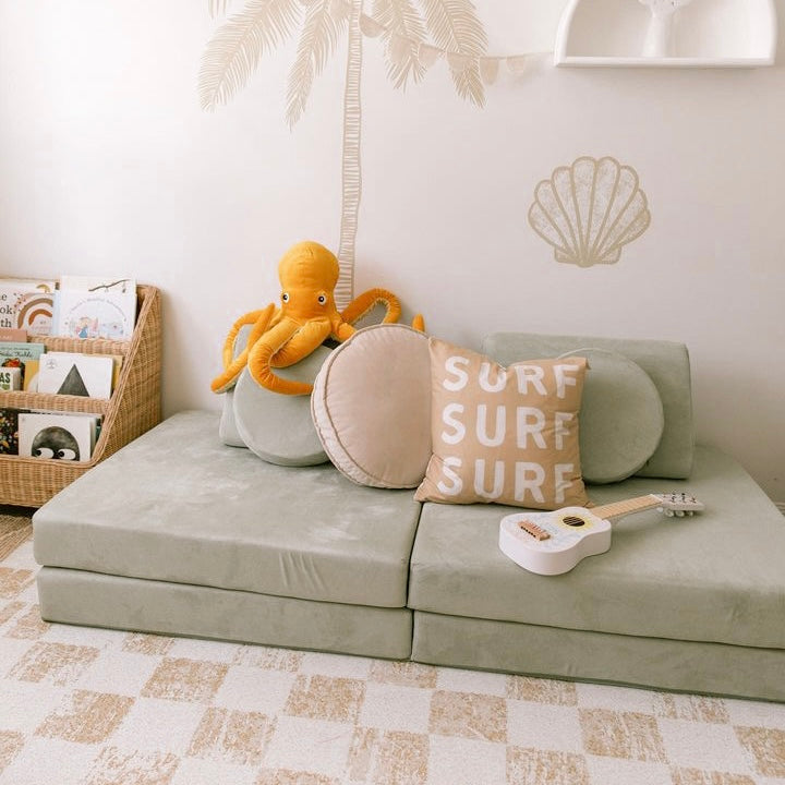 Surf surf surf cushion slip / cushion cover