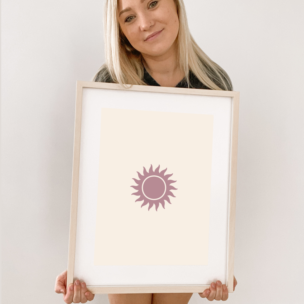 Sun kids wall print / wall art ~ 6 colours